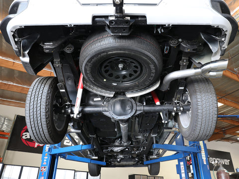 aFe Rebel XD Series 3 IN 304 Stainless Steel DPF-Back Exhaust w/Dual Polished Tips - 49-34145-P