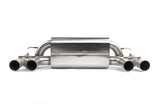 Dinan 19-21 BMW M2 Competition (F87) Free Flow Axleback Exhaust System w/X-Pipe - Black Tips - D660-0082-BLK