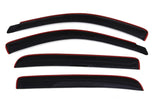 AVS 06-08 Dodge RAM 1500 Mega Cab Ventvisor In-Channel Front & Rear Window Deflectors 4pc - Smoke - 194845