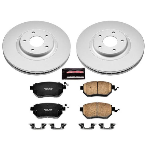 Power Stop 03-05 Infiniti FX35 Front Z17 Evolution Geomet Coated Brake Kit - CRK091