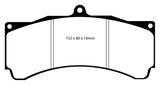 EBC Brakes Yellowstuff Performance Brake Pads - DP4032R