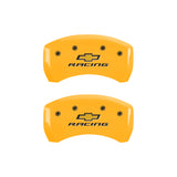 MGP 4 Caliper Covers Engraved Front & Rear MGP Black finish silver ch - 14231SMGPBK