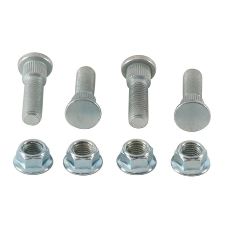All Balls Racing 11-13 Yamaha YFM125 Raptor Wheel Stud & Nut Kit Front - 85-1001