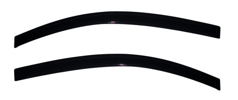 AVS 11-17 Fiat 500 Ventvisor Outside Mount Window Deflectors 2pc - Smoke - 92385