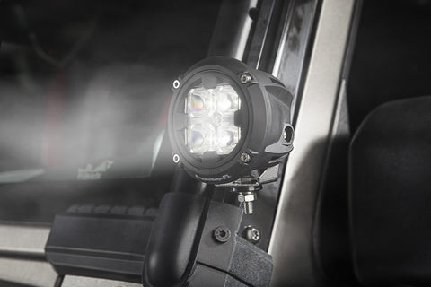 Rugged Ridge Round LED Light 3.5in Combo High/Low Beam - 15209.31