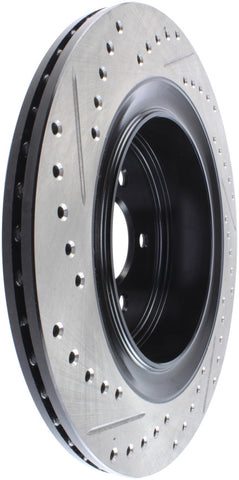 StopTech 09 Infiniti FX50 SportStop Slotted & Drilled Rear Left Rotor - 127.42105L