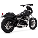 Vance & Hines HD Dyna 91-17 Upsweep SS 2-1 PCX Full System Exhaust - 27325