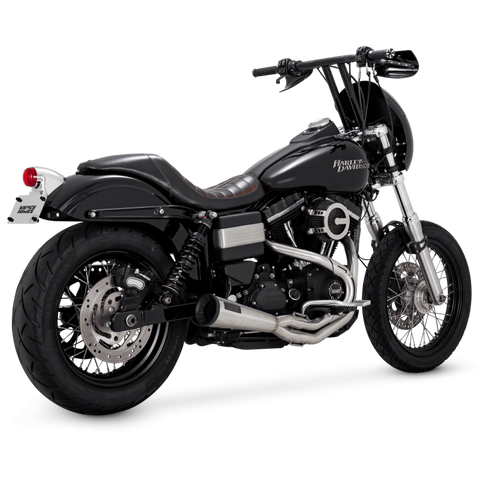 Vance & Hines HD Dyna 91-17 Upsweep SS 2-1 PCX Full System Exhaust - 27325