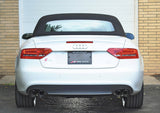 AWE Tuning B8 / B8.5 S5 Cabrio Touring Edition Exhaust - Resonated - Diamond Black Tips - 3415-43012