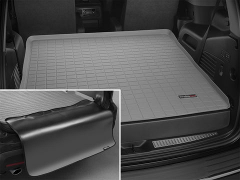 WeatherTech 2021+ Chevrolet TrailBlazer Cargo With Bumper Protector - Black - 401369SK