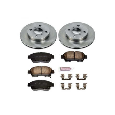 Power Stop 2000 Toyota Echo Front Autospecialty Brake Kit - KOE5223
