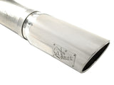aFe Atlas Exhaust DPF-Back Aluminized Steel Exhaust Dodge Diesel Trucks 07.5-12 L6-6.7L Polished Tip - 49-02016-P