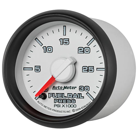 Autometer Factory Match Diesel Fuel Rail Pressure Gauge 52.4mm 0-30K PSI SE, Cummins 6.7 L, Dodge - 8593