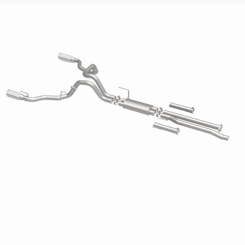 MagnaFlow SYS Cat-Back 2017 Ford F-150 Raptor 3.5L Dual 3in Tips - 19346