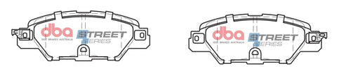 DBA 16-18 Mazda CX-5 Street Series Rear Brake Pads - DB2414SS