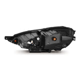 AlphaRex 12-21 Tesla Model S NOVA LED Proj Headlights Alpha-Black w/Actv Light & Seq.Sig / SB DRL - 880878