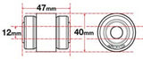 SPC Performance XAXIS Sealed Flex Joint - 15631