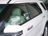 EGR 11+ Ford Explorer In-Channel Window Visors - Set of 4 (573631) - 573631