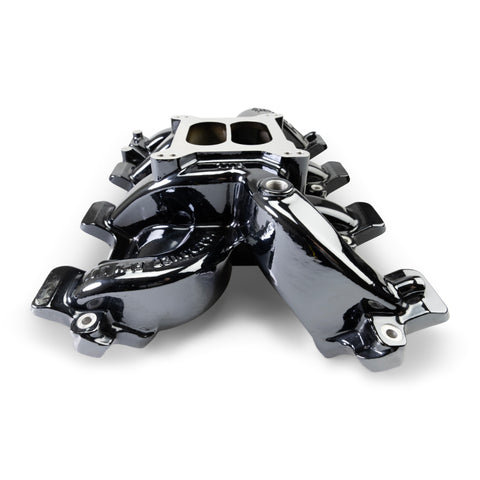 Edelbrock Chevy LS1 Performer RPM Intake Manifold Only - Black Plasma Finish - 71187-BP