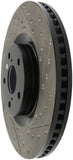 StopTech 14 Lexus IS Slotted & Drilled Front Left Rotor - 127.44184L