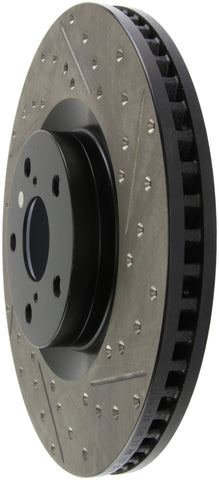 StopTech 14 Lexus IS Slotted & Drilled Front Left Rotor - 127.44184L