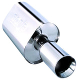 Borla Boomer Blow Torch Muffler Oval 2-1/4in x 4in Side Round Out - 40060