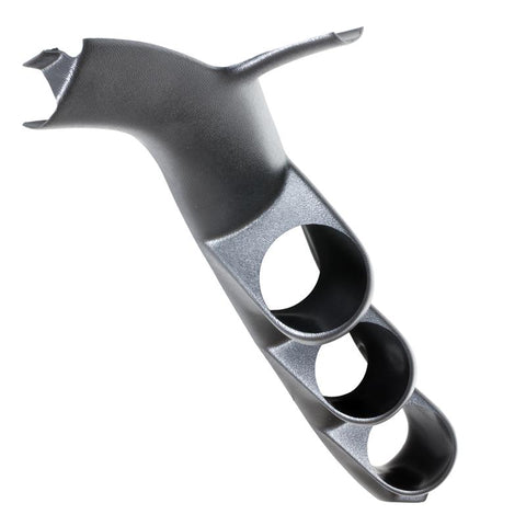 Autometer 87-93 Ford Mustang (Hard Top) 52mm Black Triple Pillar Pod - 12103