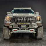 RIVAL 24-26 Ford Ranger Raptor Front Aluminum Bumper w/Winch Mount and Recovery Points - 2D.1813.1.US
