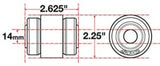SPC Performance xAxis Jeep TJ/JK FLCA - 15619