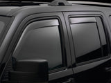 WeatherTech 14+ Nissan Rogue Front and Rear Side Window Deflectors - Light Smoke - 72769