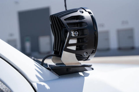 Addictive Desert Designs21-23 Ford Bronco/Raptor Dual Ditch Light Brackets - AC2301801NA