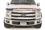Stampede 15-20 Ford F-150 (Excl. Raptor) Vigilante Premium Hood Protector - Flag - 2153-41
