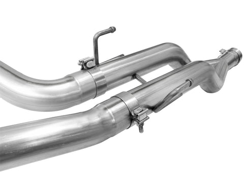 aFe MACHForce XP DPF-Back Exhaust 3in SS w/ 6in Black Tips 2014 Dodge Ram 1500 V6 3.0L EcoDiesel - 49-42044-B
