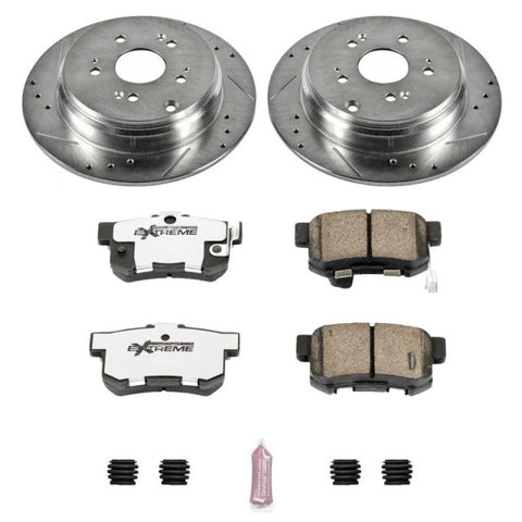 Power Stop 07-09 Acura RDX Rear Z26 Street Warrior Brake Kit - K3098-26