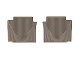 WeatherTech 2017+ Mercedes-Benz E-Class Rear Rubber Mats - Tan - W432TN