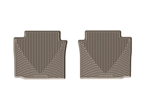 WeatherTech 2017+ Mercedes-Benz E-Class Rear Rubber Mats - Tan - W432TN