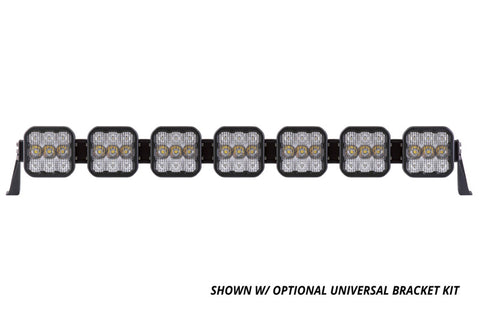 Diode Dynamics SS5 Pro Universal CrossLink 7-Pod Lightbar - White Combo - DD7246