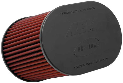 AEM 4.00 in Dryflow Air Filter Oval 9.00 in Element - 21-2259DK