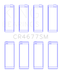 King Engine Bearings Opel 1.6 Turbo A16LET A16NET Z16LET (Size +0.50mm) Connecting Rod Bearing Set - CR4677SM0.5