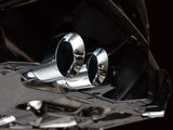 AWE Tuning BMW G90/G99 M5 Touring Edition Cat-Back Exhaust - Chrome Silver Tips - 3015-42790