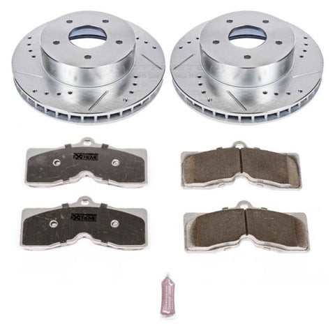 Power Stop 63-82 Chevrolet Corvette Front Z26 Street Warrior Brake Kit - K2598-26