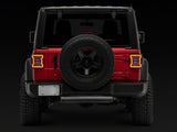 Raxiom 18-26 Jeep Wrangler JL LED Tail Lights- Clear Housing- Clear Lens - J181426