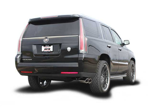 Borla 15-16 Cadillac Escalade ESV 6.2L Auto Trans Dual Round Rolled Truck Side Exit Catback Exhaust - 140560