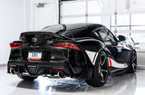 AWE Tuning 2020 Toyota Supra A90 Non-Resonated Touring Edition Exhaust - 5in Chrome Silver Tips - 3020-32058
