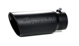 Sinister Diesel Black Ceramic Coated Stainless Steel Exhaust Tip (4in to 6in) - SD-4-6-BLK