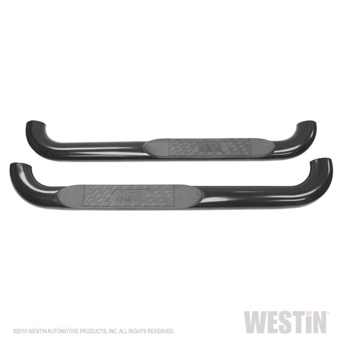 Westin 2015-2018 Ford F-150 Reg Cab Platinum 4 Oval Nerf Step Bars - Black - 21-3925