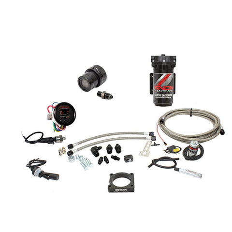 Snow Performance 11-17 F-150 Stg 2 Boost Cooler Water Inj. Kit (SS Brd Line/4AN Fittings) w/o Tank - SNO-2133-BRD-T