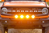ARB Nacho 5.75in Offroad TM5 Amber White LED Light Set - TM522