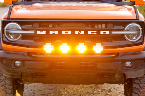 ARB Nacho 5.75in Offroad TM5 Amber White LED Light Set - TM522