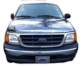 AVS 97-03 Ford F-150 High Profile Hood Shield - Chrome - 680513
